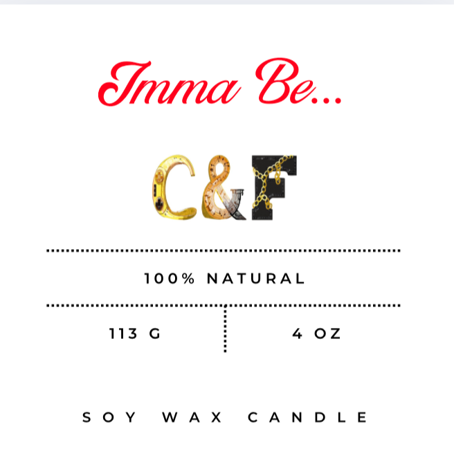 Kpop Inspired Scented 4oz Candles: Imma Be… (Xlov)