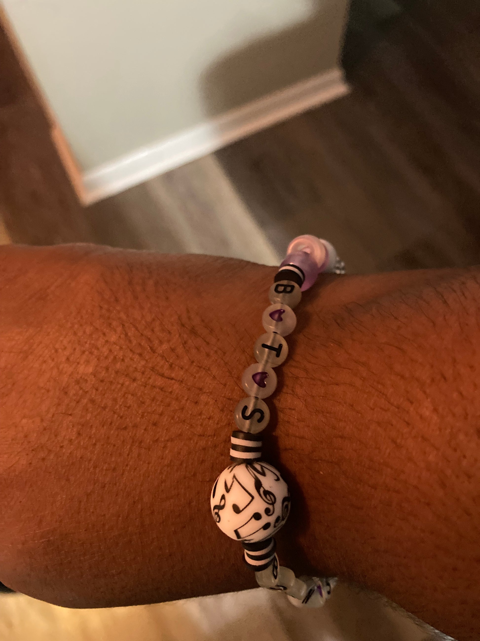 BTS- Song Stretchy Bead Bracelet