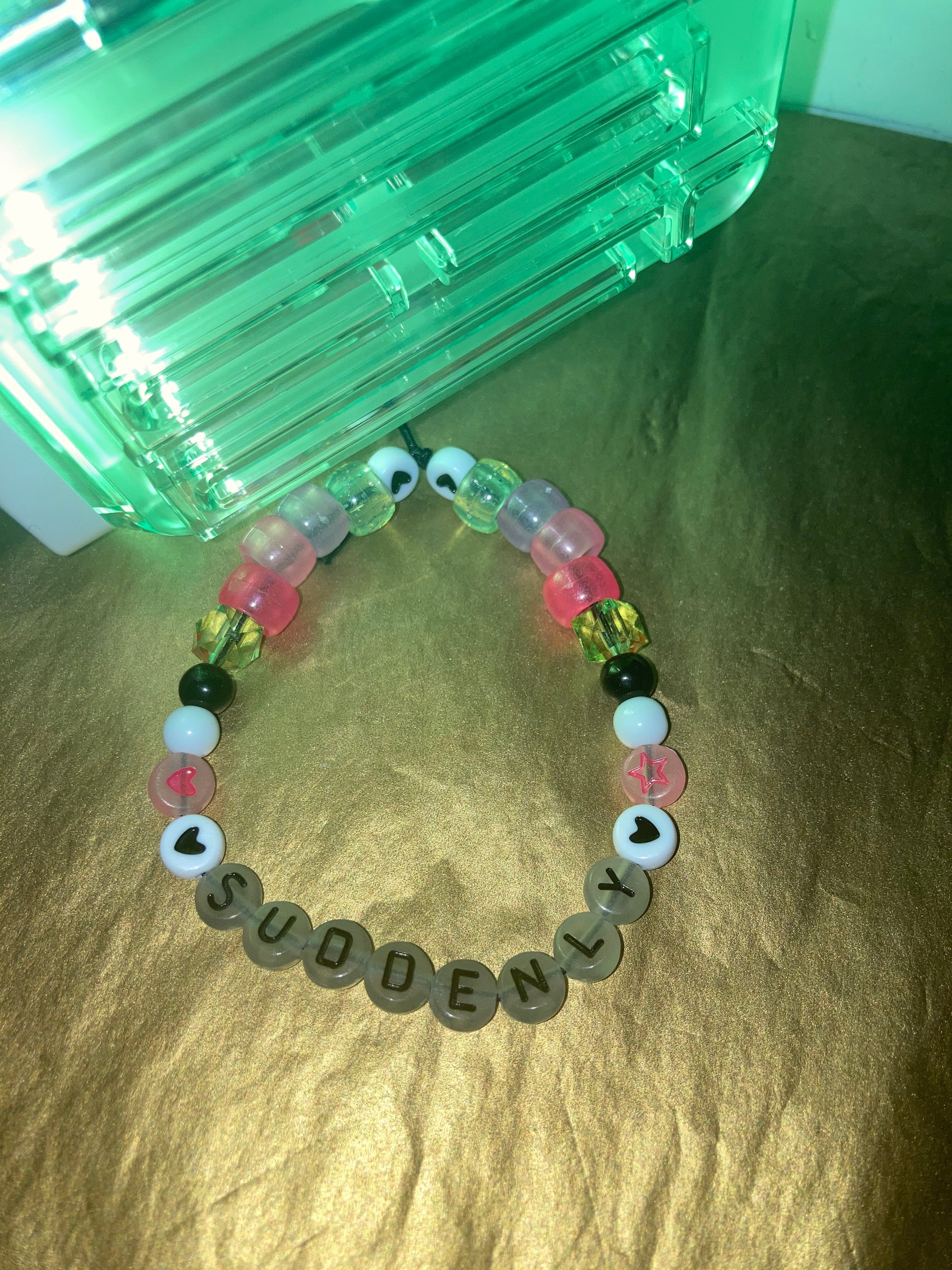 NCT 127 Walk Album stretch bead bracelets