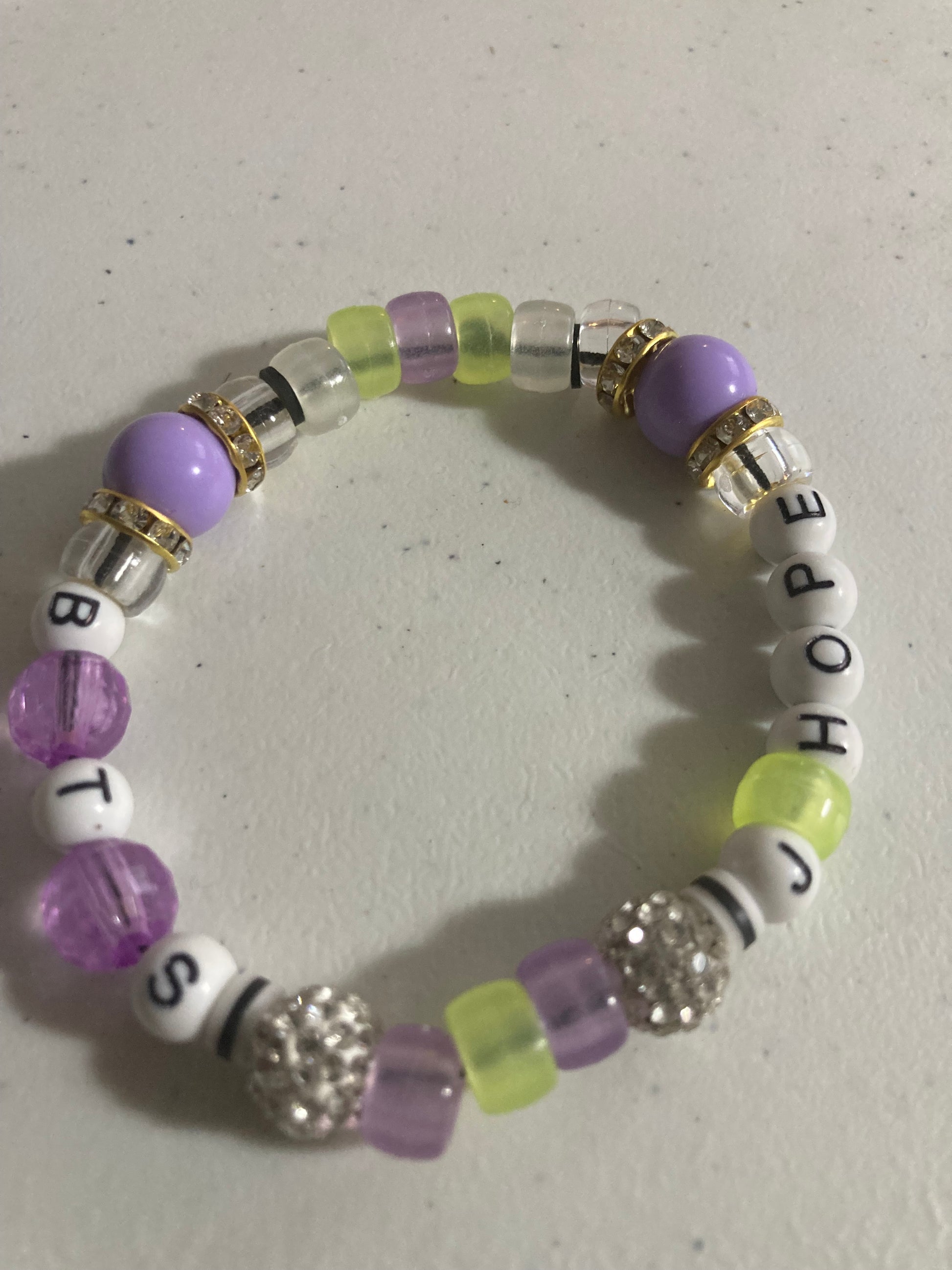 BTS Member/Bias Stretch Bead Bracelet - J-Hope
