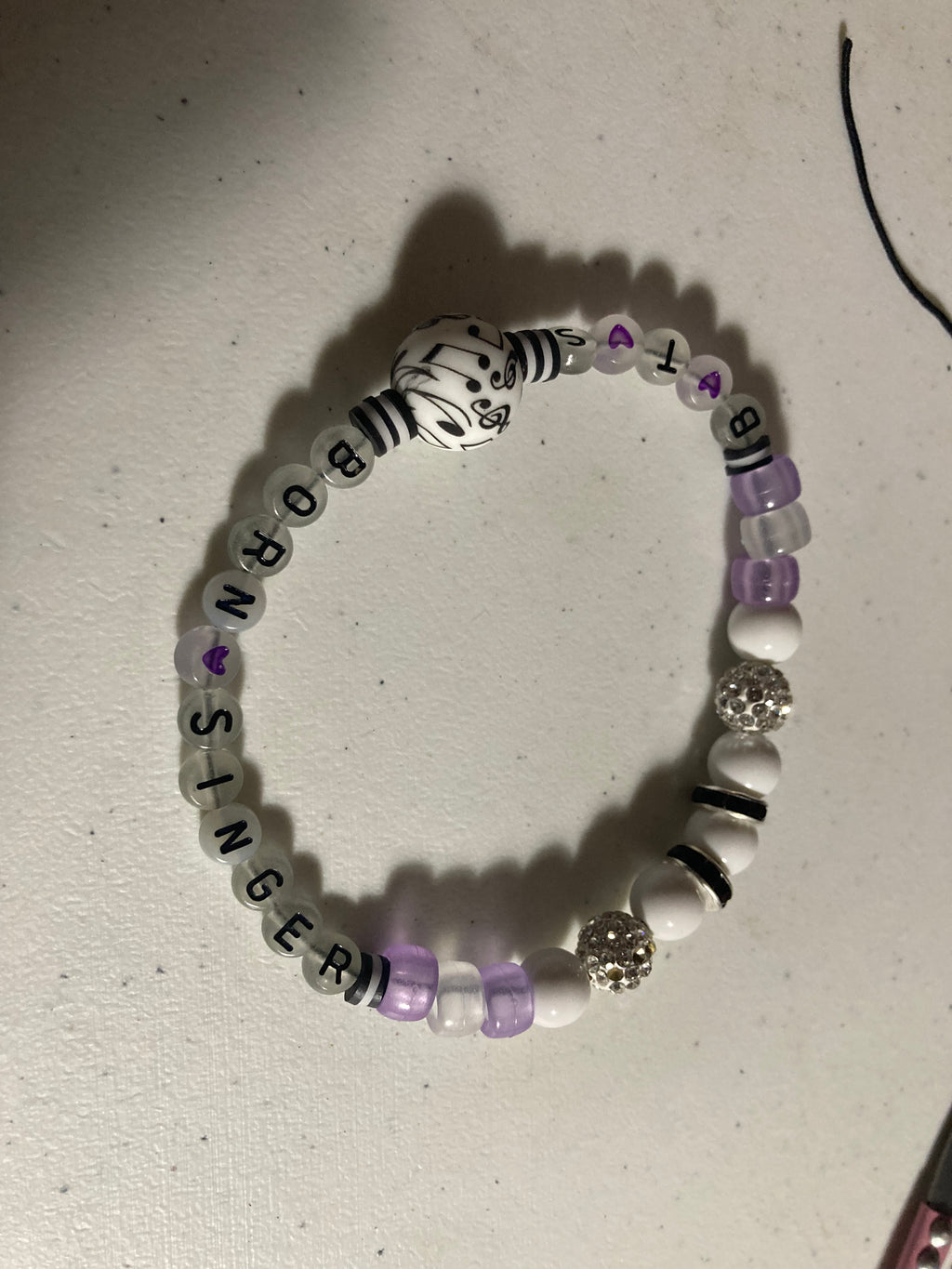 BTS- Song Stretchy Bead Bracelet