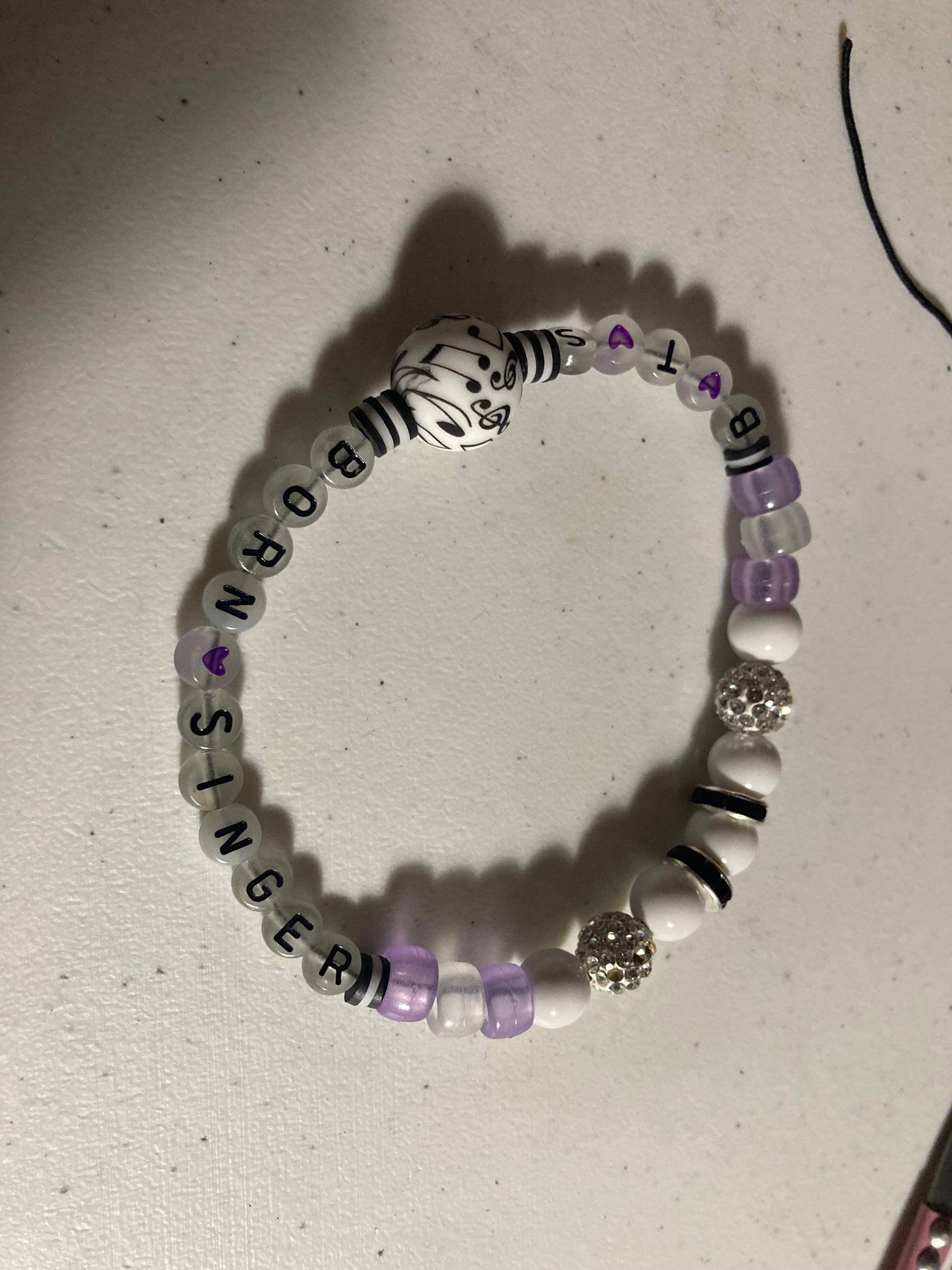 BTS- Song Stretchy Bead Bracelet