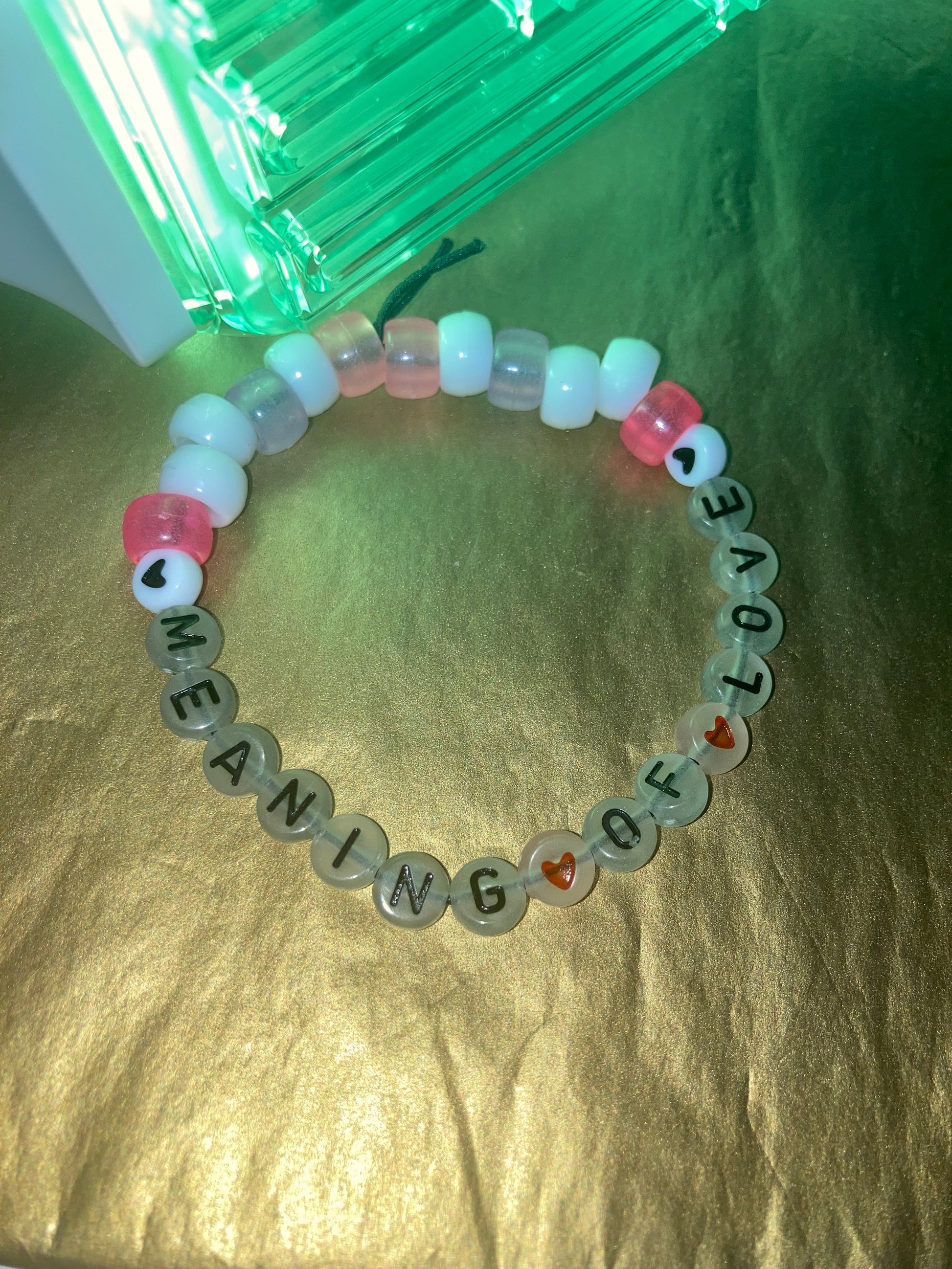 NCT 127 Walk Album stretch bead bracelets