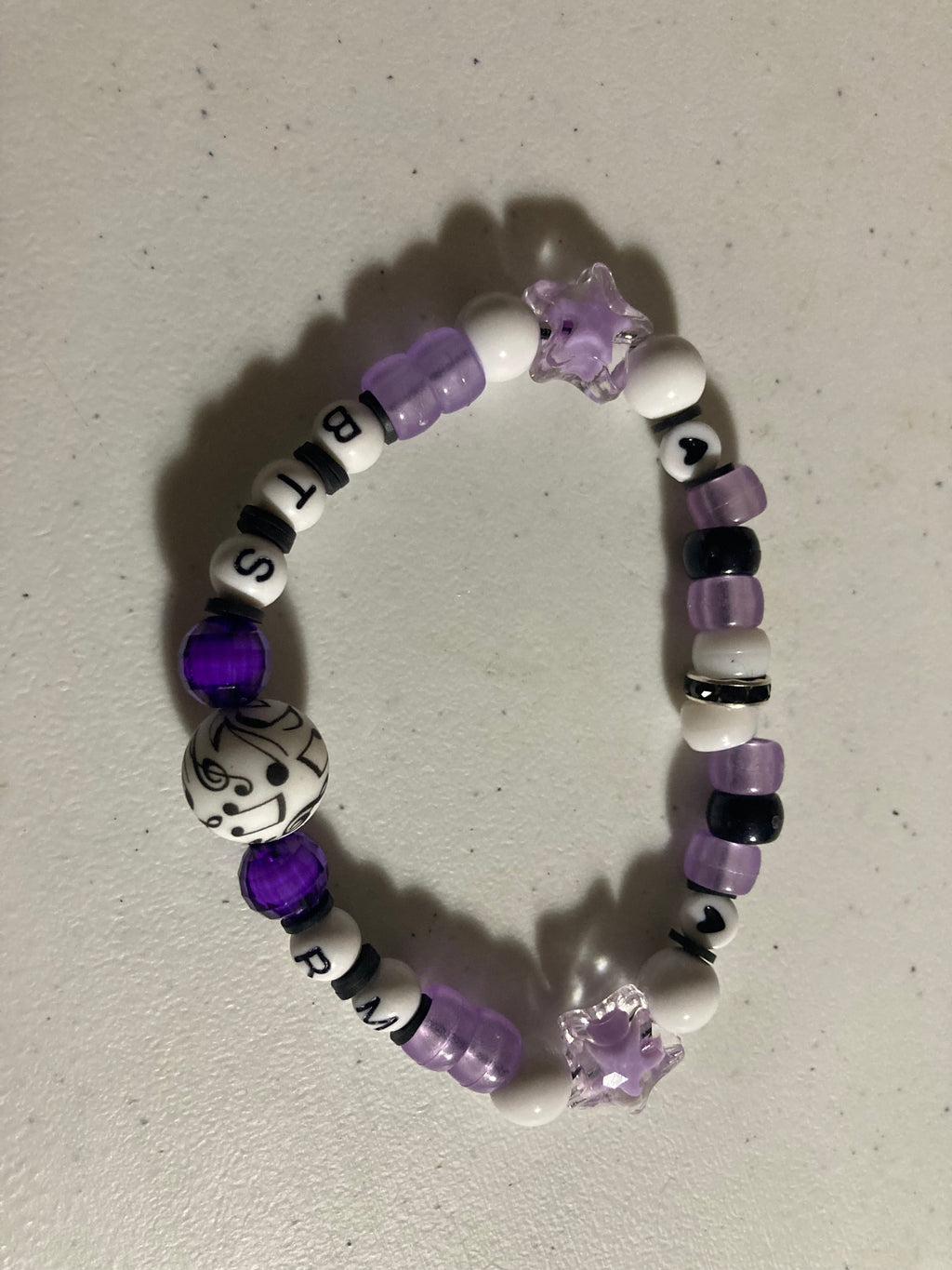 BTS Member/Bias Stretch Bead Bracelet - RM