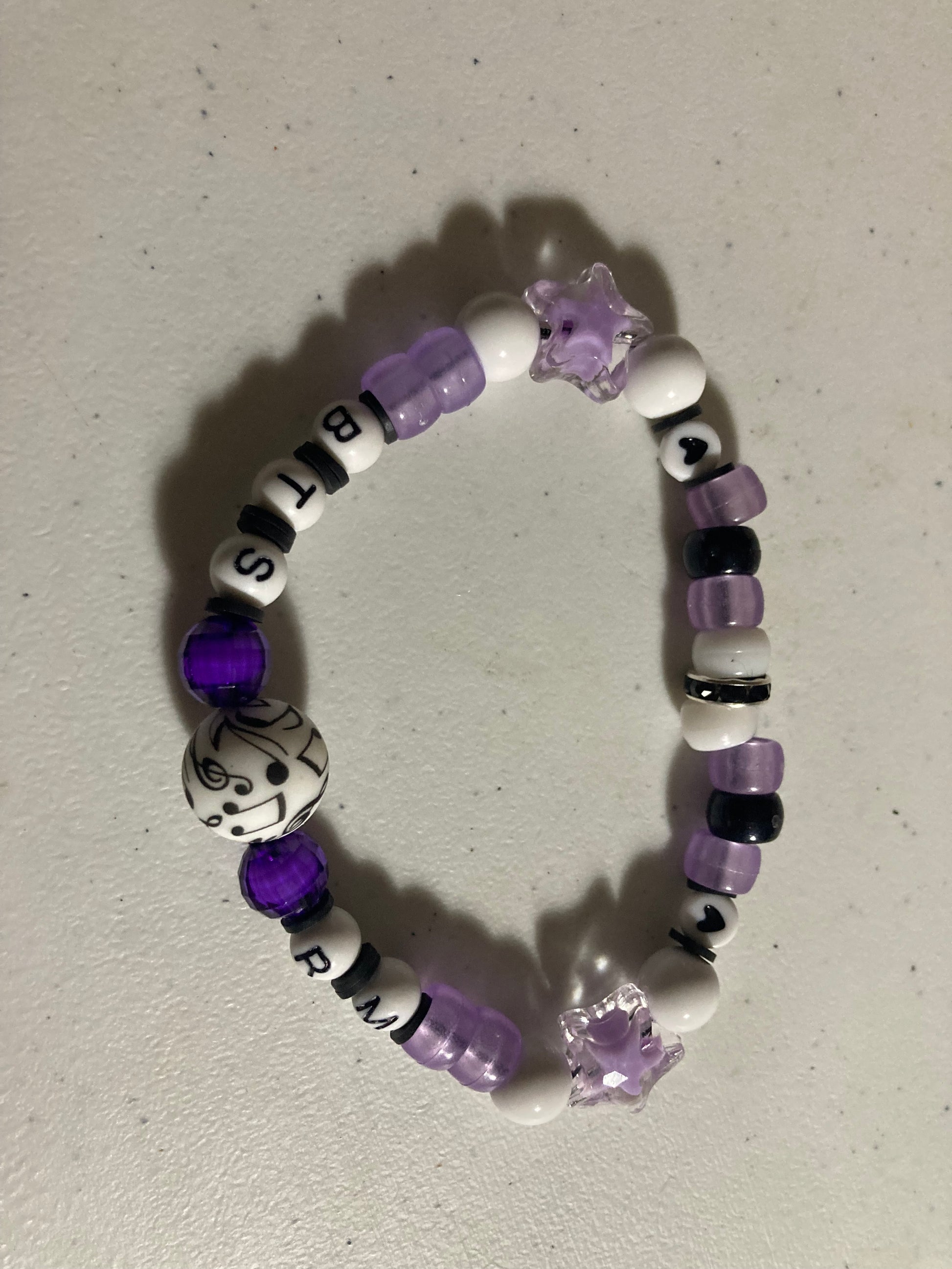 BTS Member/Bias Stretch Bead Bracelet - RM