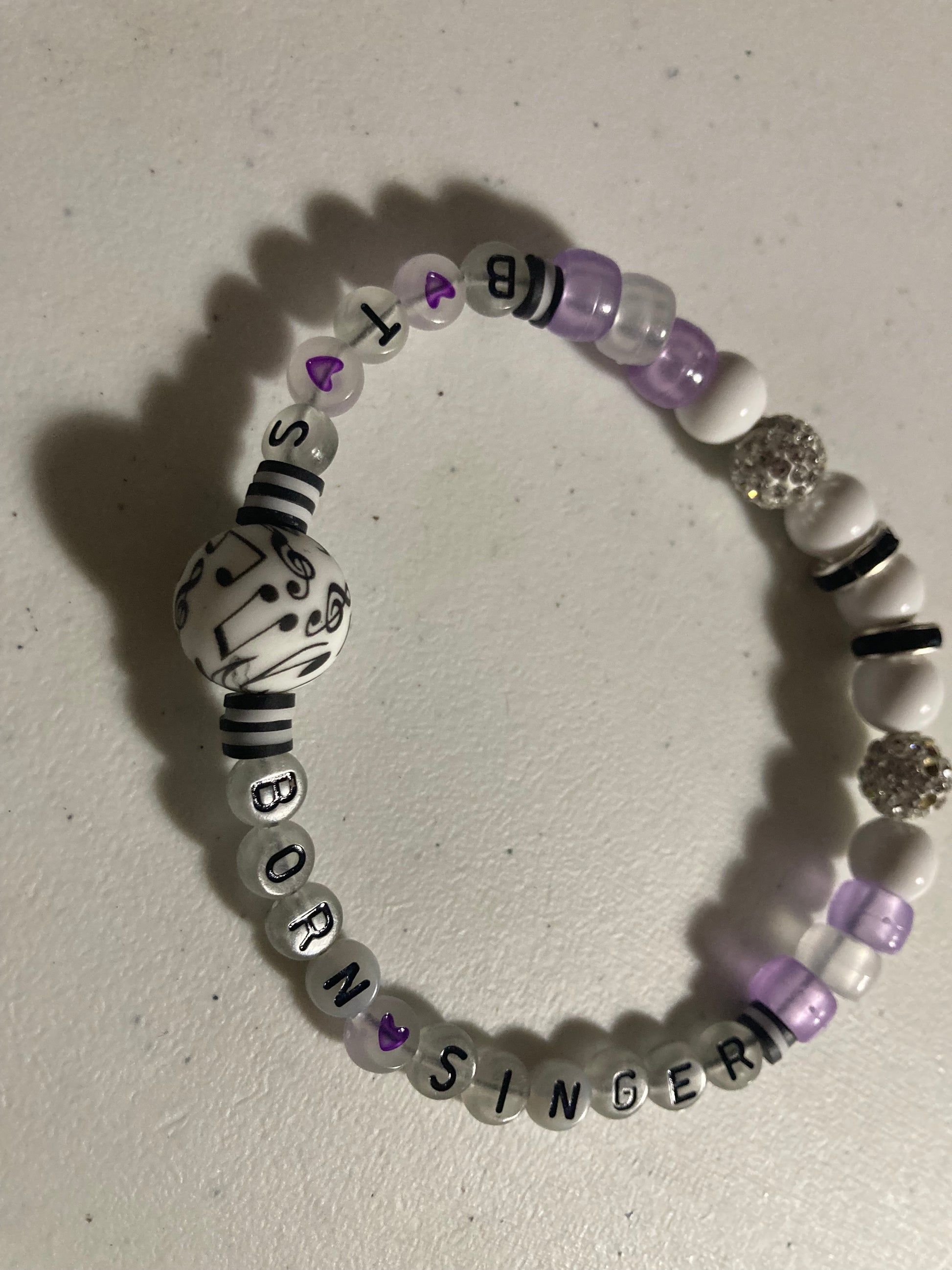 BTS- Song Stretchy Bead Bracelet
