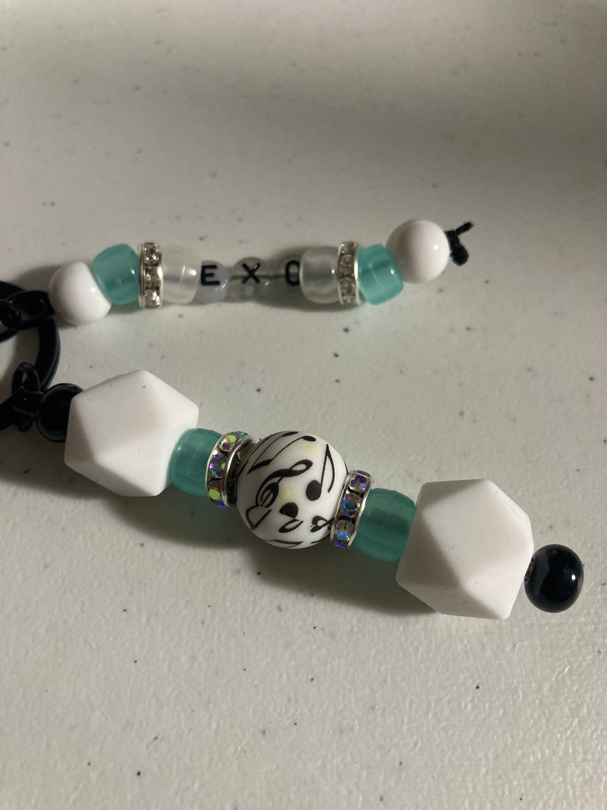 EXO Beaded Keychain